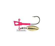 Load image into Gallery viewer, Crappie Magnet Fin Spin Eye Hole Jigs
