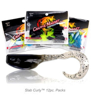 Load image into Gallery viewer, Crappie Magnet Slab Curly