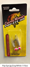 Load image into Gallery viewer, Crappie Magnet Pop-Eye Jig