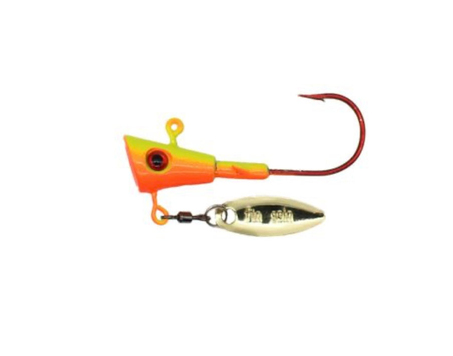 crappie magnet fishing lure Crappie Magnet Fin Spin Blood Series – THUMP CRAPPIE CO