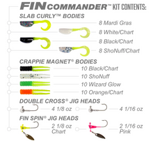 Load image into Gallery viewer, Crappie Magnet Fin Commander Kit
