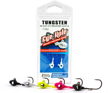 Load image into Gallery viewer, Crappie Magnet Tungsten Eye Hole Jigs
