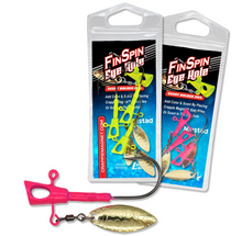Load image into Gallery viewer, Crappie Magnet Fin Spin Eye Hole Jigs
