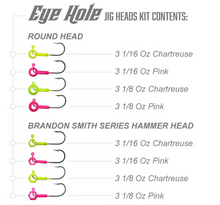 Load image into Gallery viewer, Crappie Magnet Eye Hole Kit
