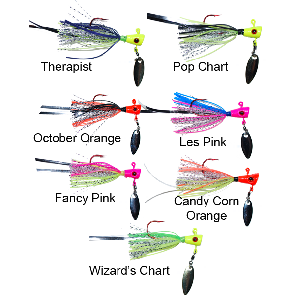 Crappie Magnet Fin Spin Pro Series 2pk
