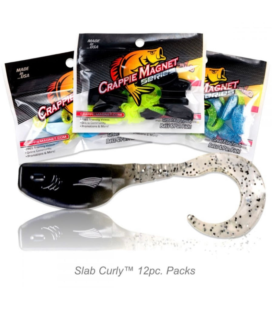 Crappie Magnet Slab Curly – THUMP CRAPPIE CO.