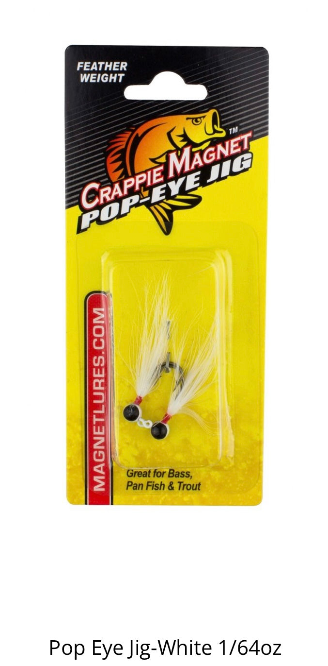 Crappie Magnet Pop-Eye Jig – THUMP CRAPPIE CO.