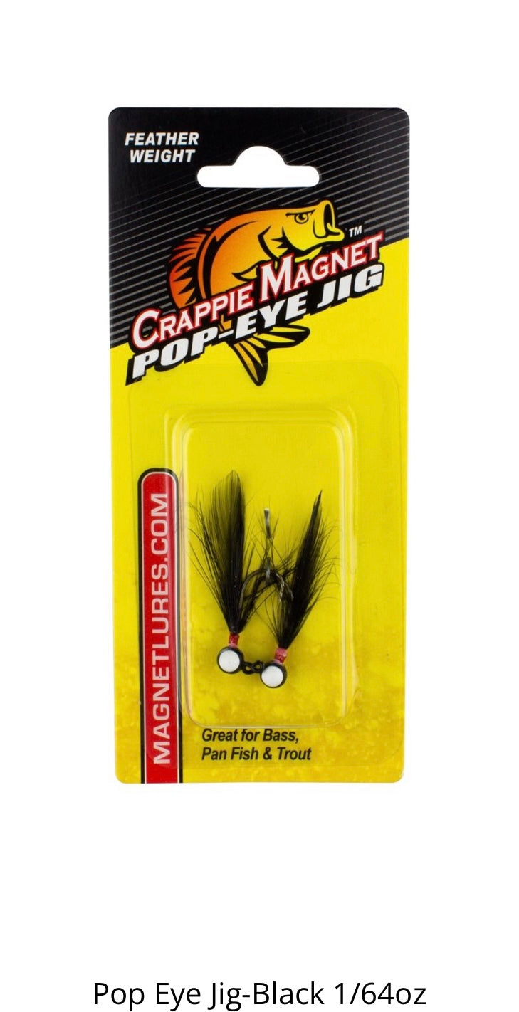 Crappie Magnet Pop-Eye Jig – THUMP CRAPPIE CO.