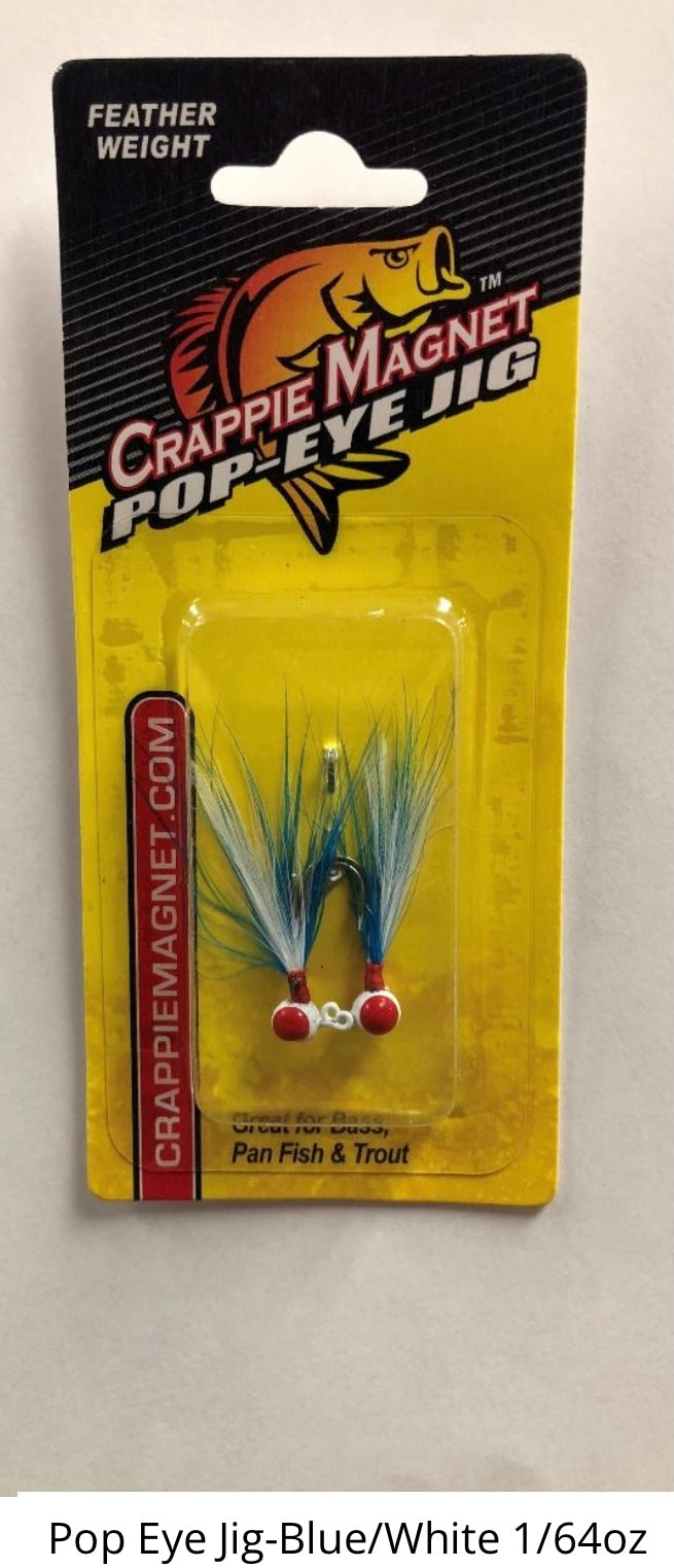 Crappie Magnet Pop-Eye Jig – THUMP CRAPPIE CO.