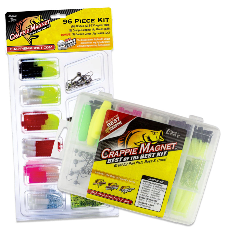 Crappie Magnet 96-Piece Jig Kit